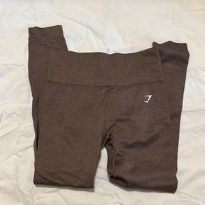 Gymshark mocha colored leggings.